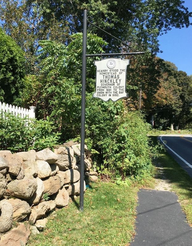 Thomas Hinckley Marker image. Click for full size.