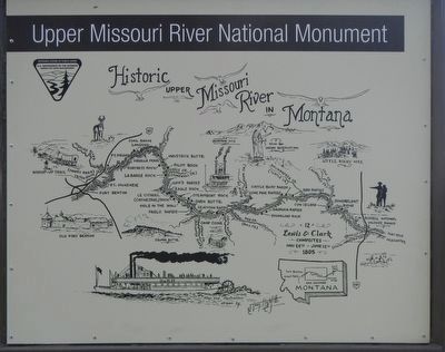 Upper Missouri River National Monument, on the back. Click for full size. Upper Missouri River National Monument, on the back image. Click for full size.