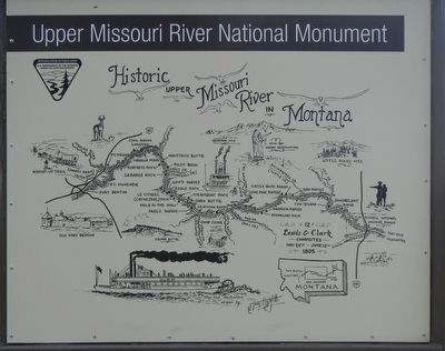 Upper Missouri River National Monument, on the back image. Click for full size.