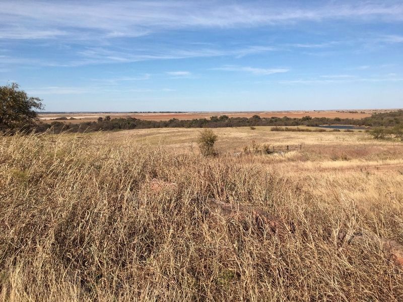 Looking North From Chisholm Trail Lookout Point. Click for full size. Looking North From Chisholm Trail Lookout Point image. Click for full size.