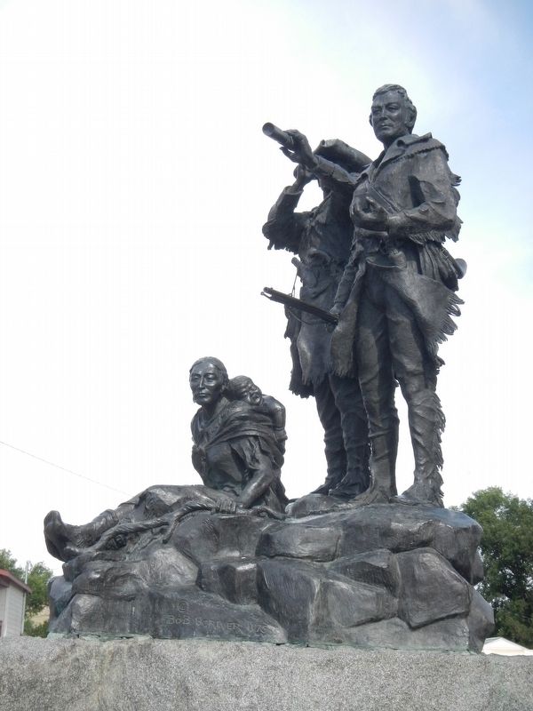 Explorers at the Marias. Click for full size. Explorers at the Marias image. Click for full size.