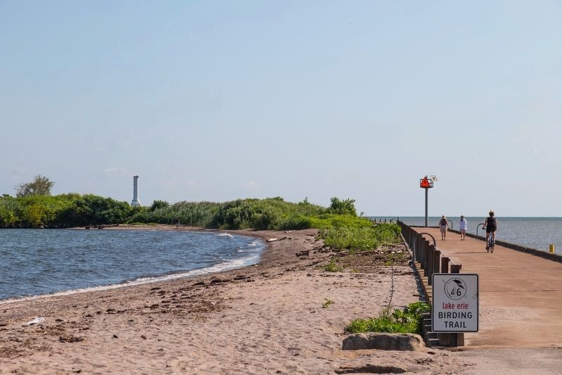 Huron’s Dock and Lighthouse. Click for full size. Huron’s Dock and Lighthouse image. Click for full size.