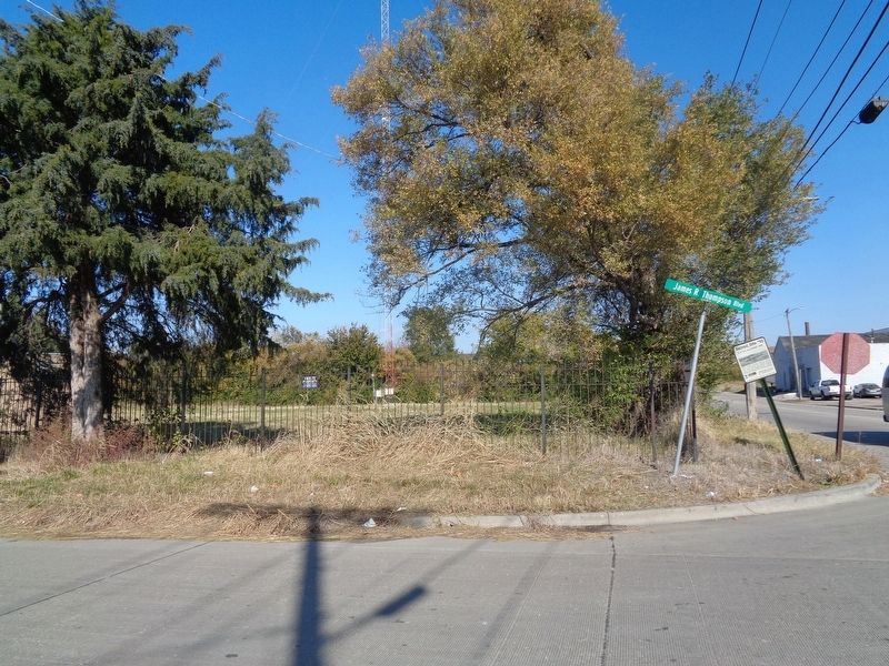 S. 8th St. and Brady Ave. Marker. Click for full size. S. 8th St. and Brady Ave. Marker image. Click for full size.