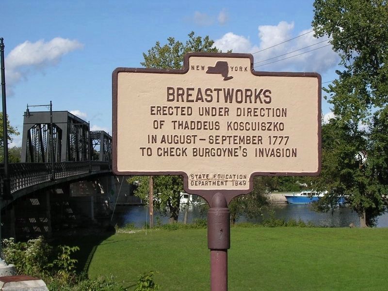 Breastworks Marker image. Click for full size.