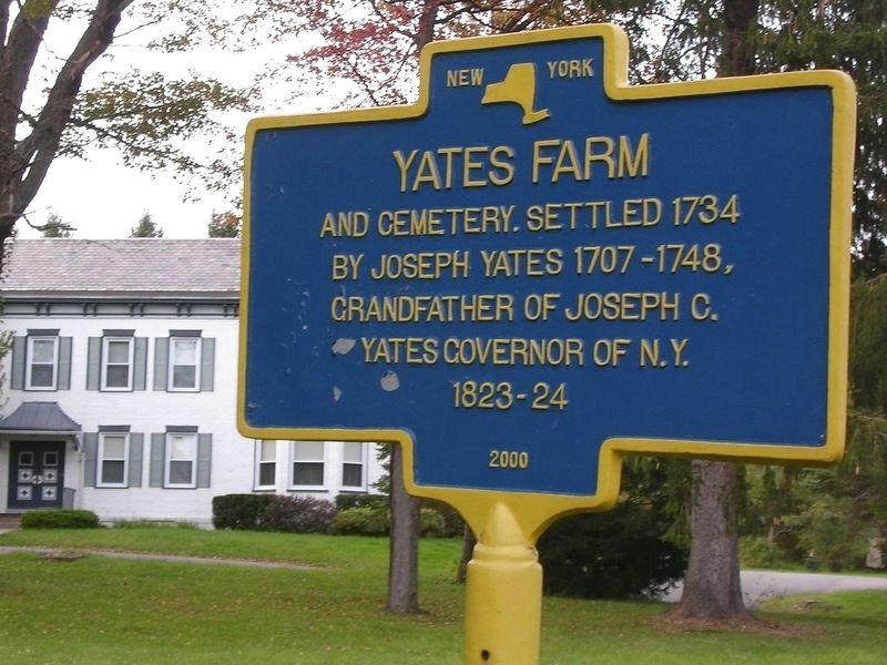 Yates Farm Marker image. Click for full size.
