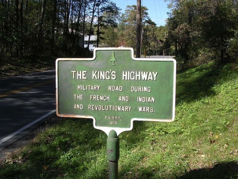 The King�s Highway Marker image. Click for full size.