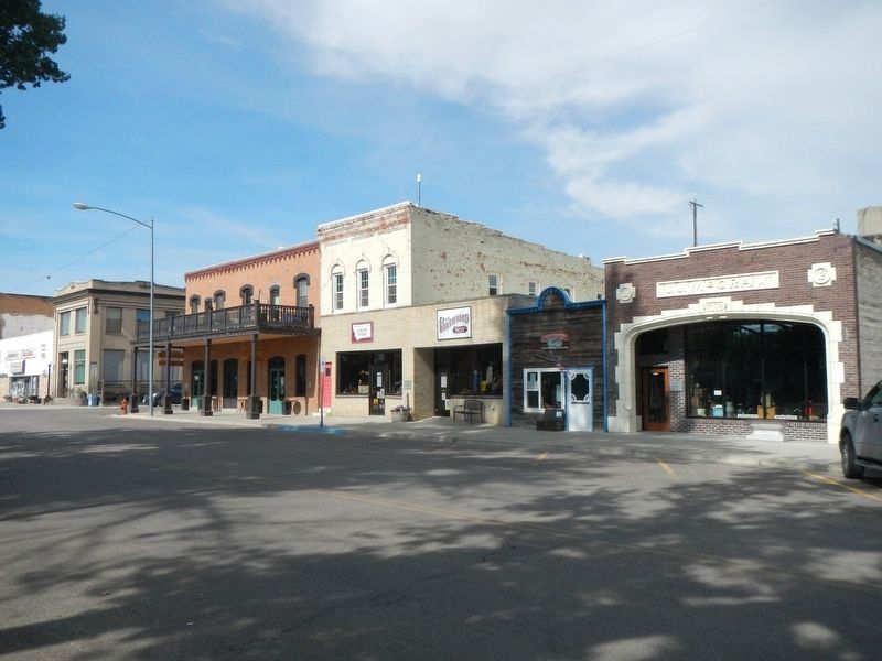 Fort Benton Front Street image. Click for full size.