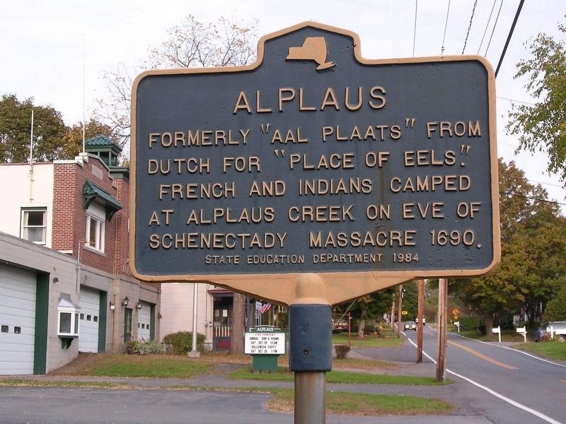 Alplaus Marker image. Click for full size.