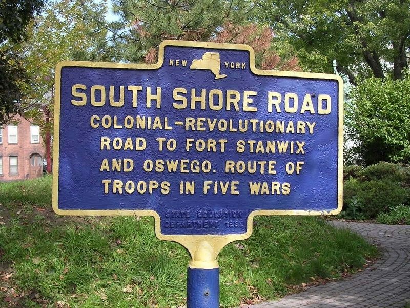 South Shore Road Marker image. Click for full size.