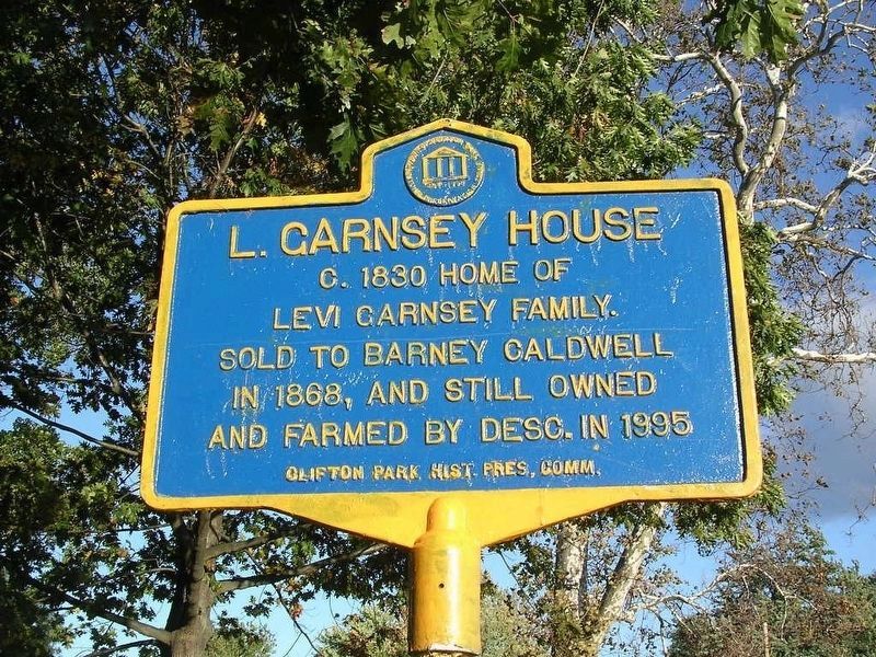 L Garnsey House Marker. Click for full size. L Garnsey House Marker image. Click for full size.
