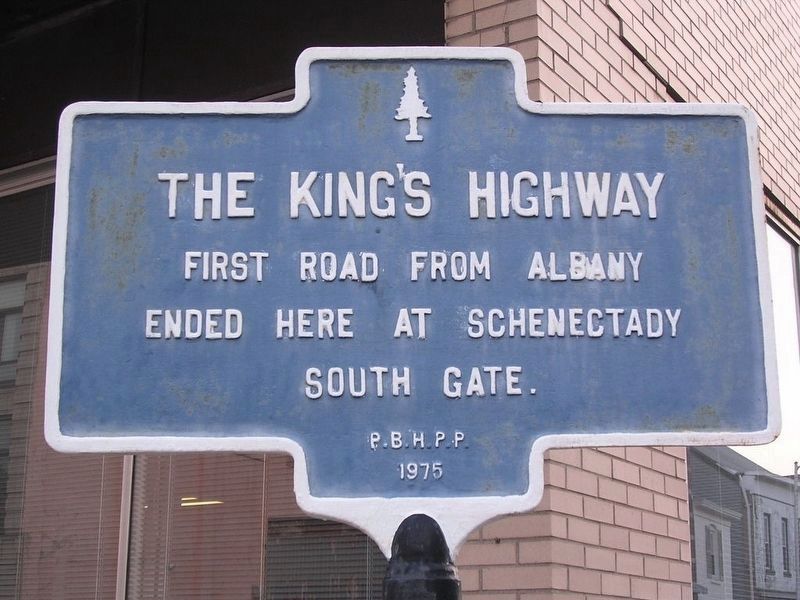 The Kings Highway Marker image. Click for full size.