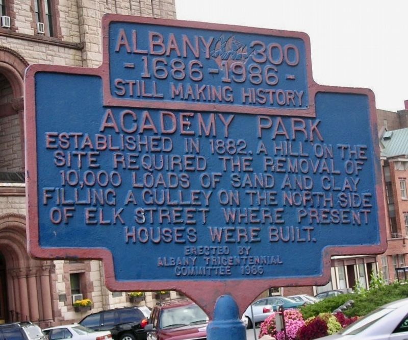 Academy Park Marker image. Click for full size.