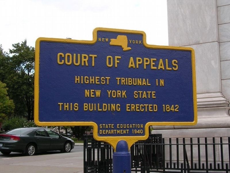 Court of Appeals Marker image. Click for full size.