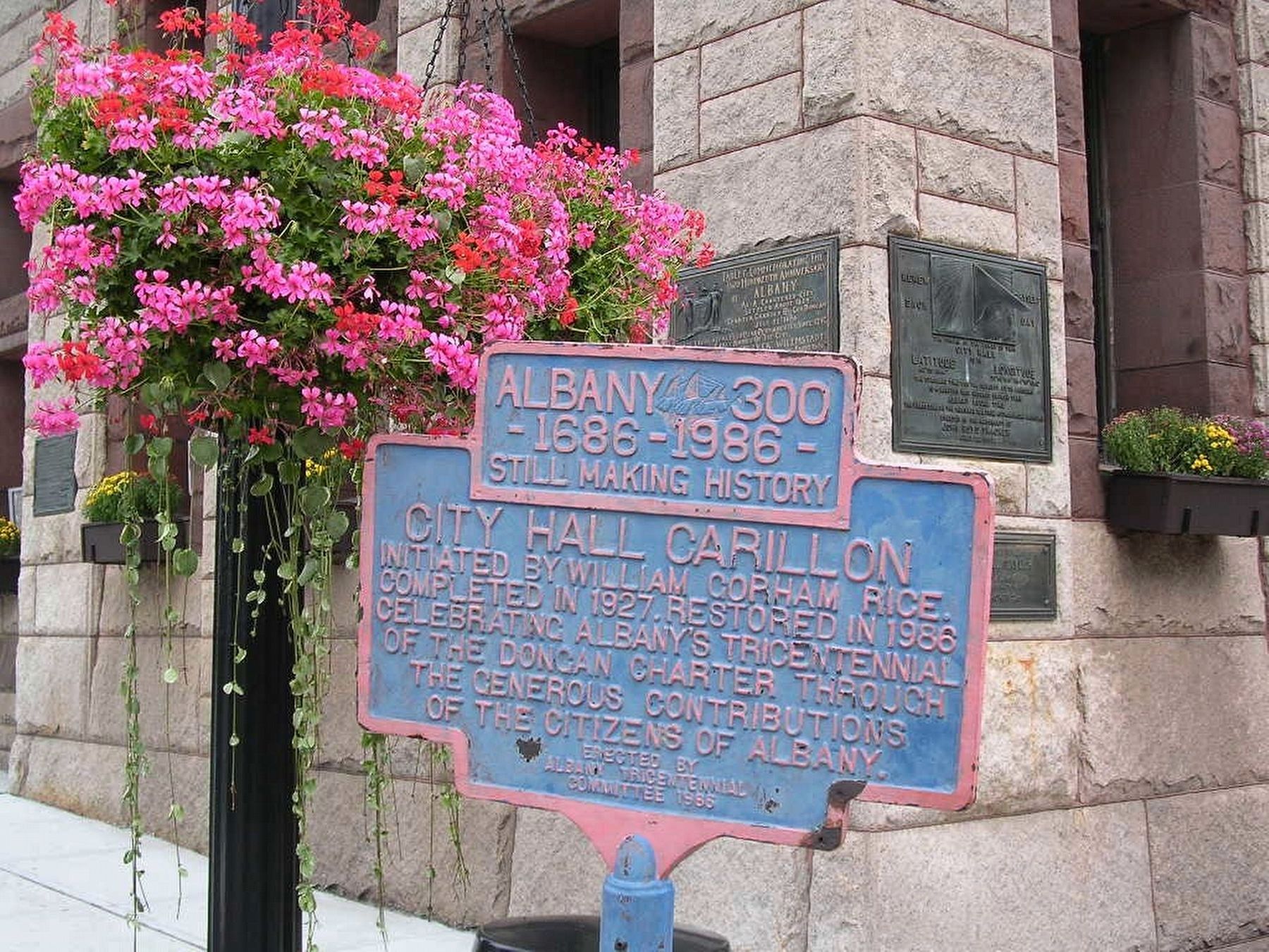 City Hall Carillon Marker image. Click for full size.