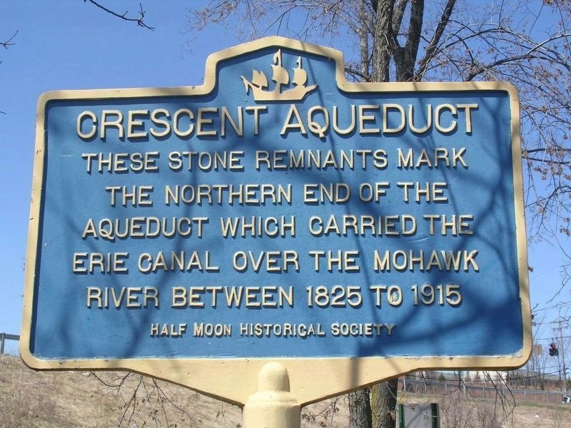 Crescent Aqueduct Marker image. Click for full size.