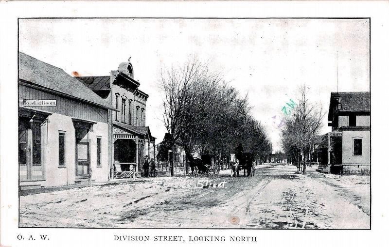 Division Street Looking North image. Click for full size.