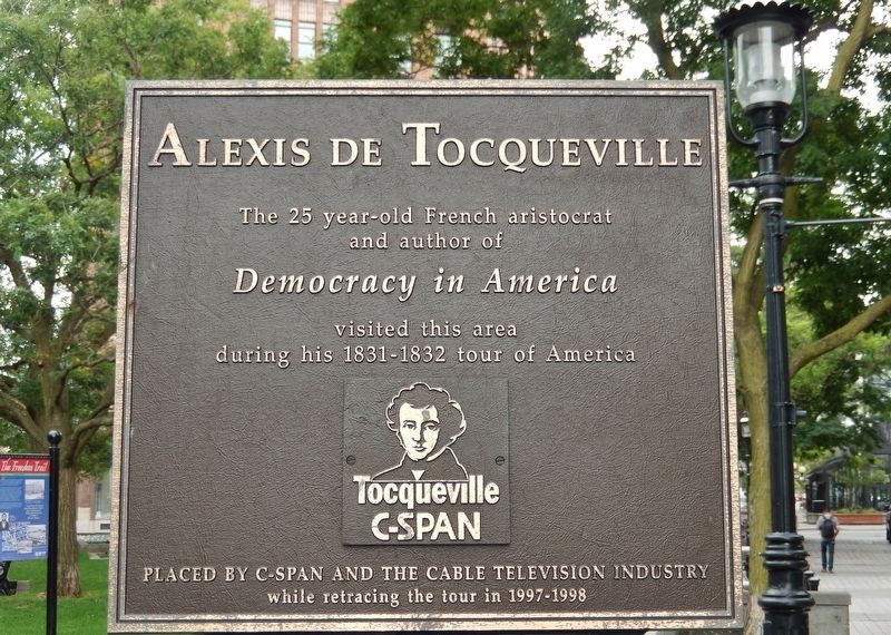 Alexis de Tocqueville Marker image. Click for full size.