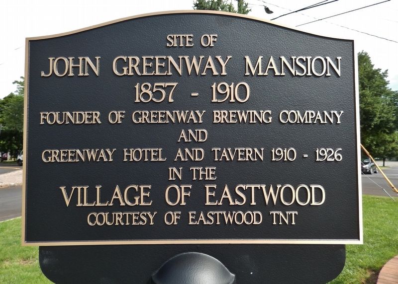 Site of John Greenway Mansion Marker image. Click for full size.
