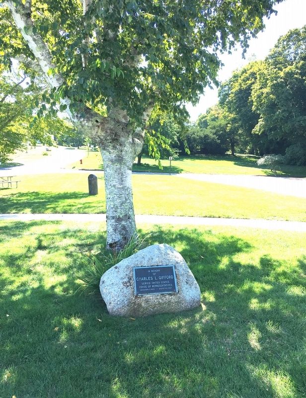 Charles L. Gifford Marker. Click for full size. Charles L. Gifford Marker image. Click for full size.