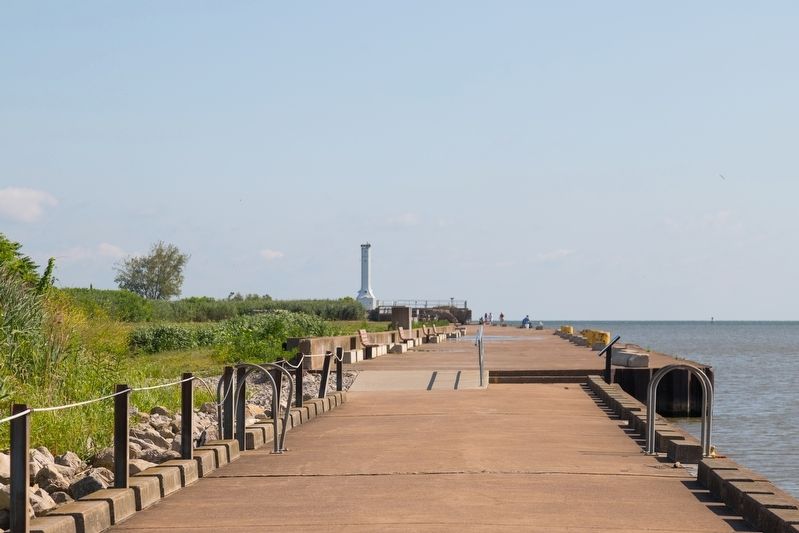Huron Dock and Marker. Click for full size. Huron Dock and Marker image. Click for full size.