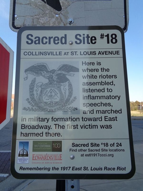 Collinsville at St. Louis Avenue Marker image. Click for full size.