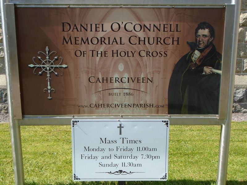 O'Connell Memorial Church Sign image. Click for full size.