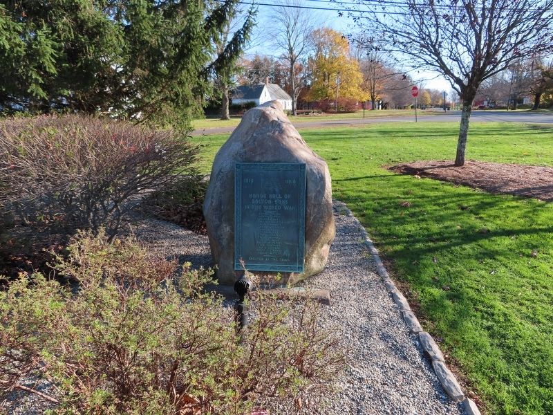 Bolton World War I Monument. Click for full size. Bolton World War I Monument image. Click for full size.