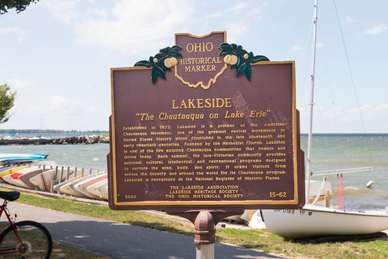 Lakeside Marker image. Click for full size.
