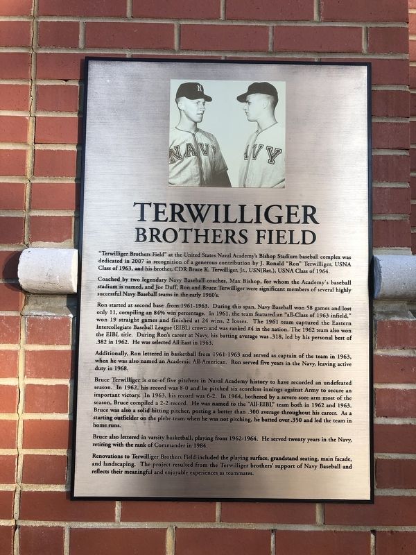 Terwilliger Brothers Field Marker image. Click for full size.