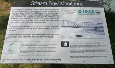 Stream Flow Monitoring Marker image. Click for full size.