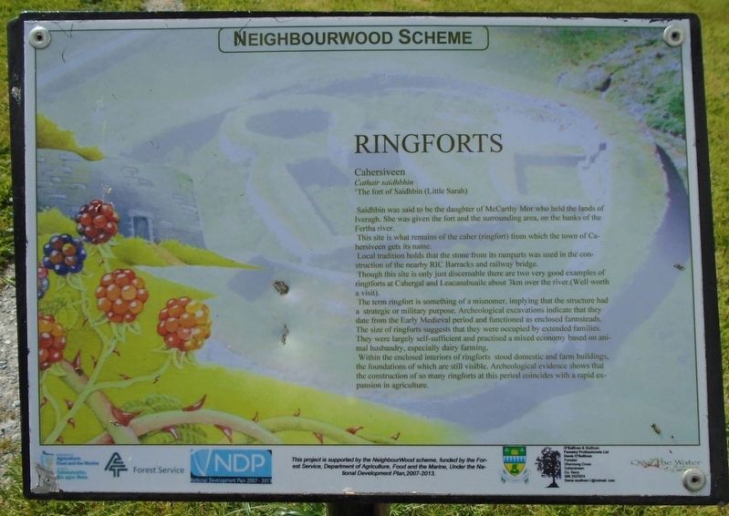 Ringforts Marker image. Click for full size.