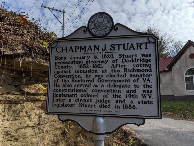 Chapman J. Stuart Marker image. Click for full size.