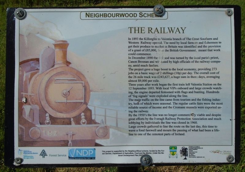 The Railway Marker. Click for full size. The Railway Marker image. Click for full size.