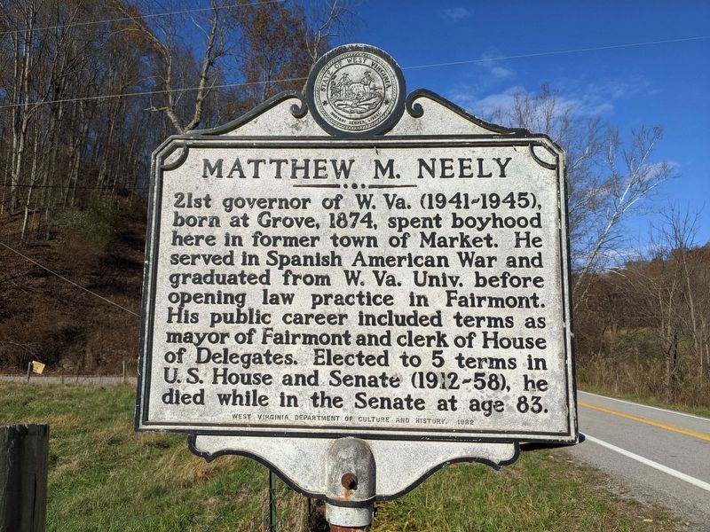 Matthew M. Neely Marker image. Click for full size.