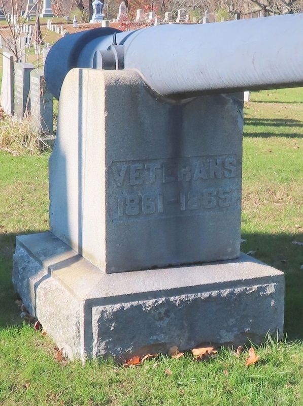 Veterans 1861-1865 Marker. Click for full size. Veterans 1861-1865 Marker image. Click for full size.