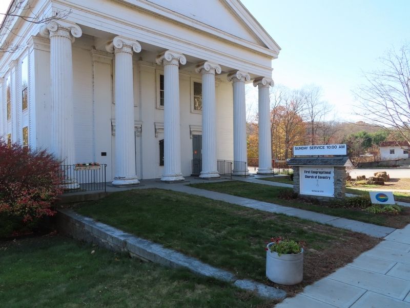 The First Congregational Church of Coventry image. Click for full size.