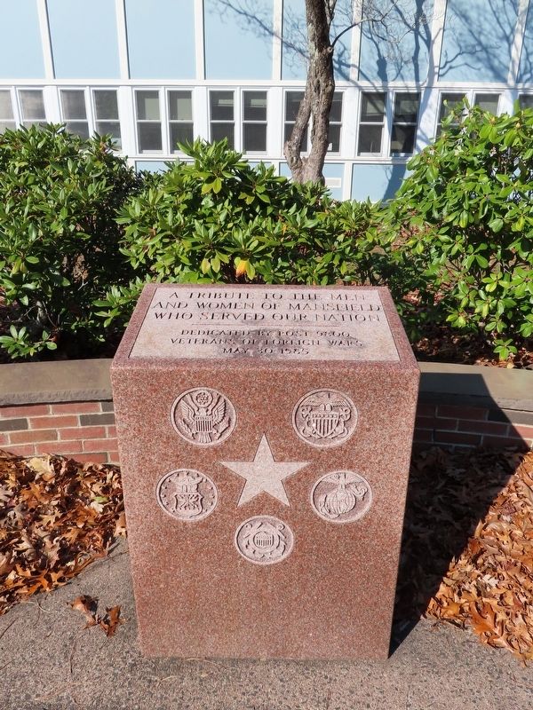 VFW Post 9800 Veterans Monument image. Click for full size.