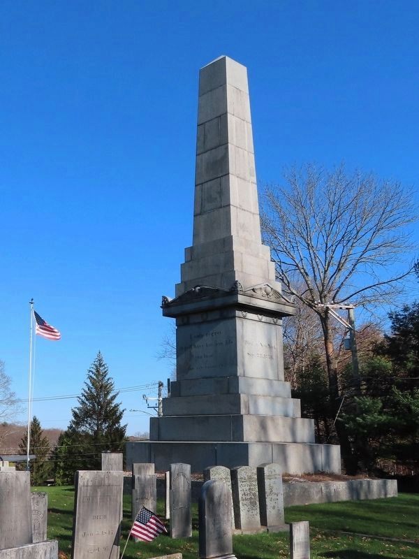 Captain Nathan Hale Monument image. Click for full size.