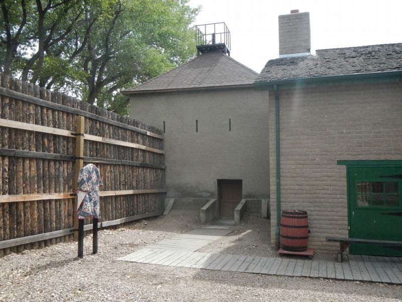 Fort Benton Blockhouse image. Click for full size.