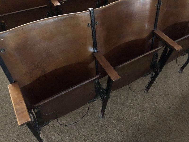 Courtroom Audience Seating. Click for full size. Courtroom Audience Seating image. Click for full size.