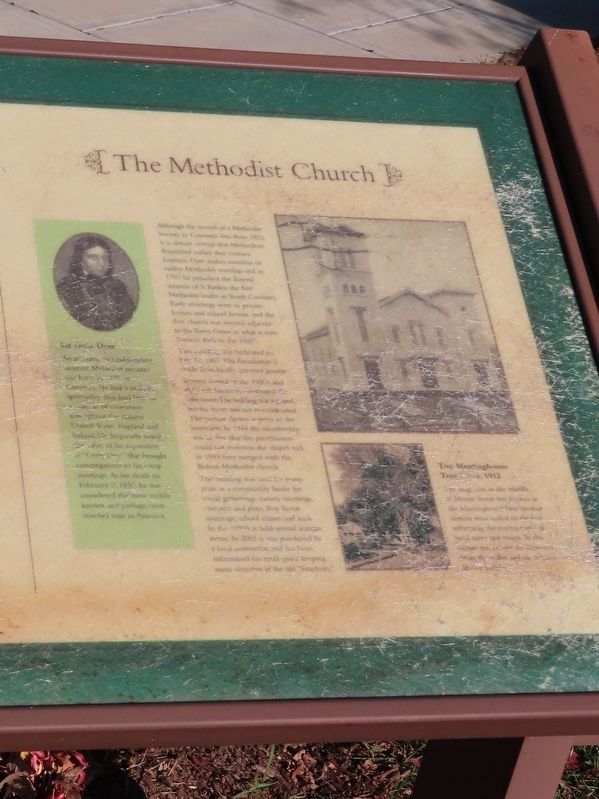 The Methodist Church Marker image. Click for full size.