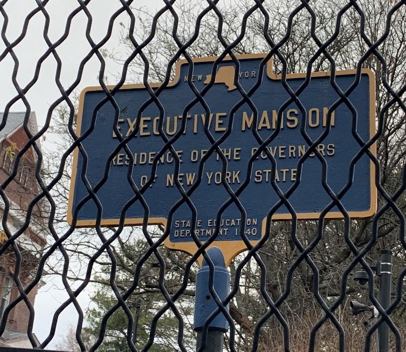 Executive Mansion Marker. Click for full size. Executive Mansion Marker image. Click for full size.