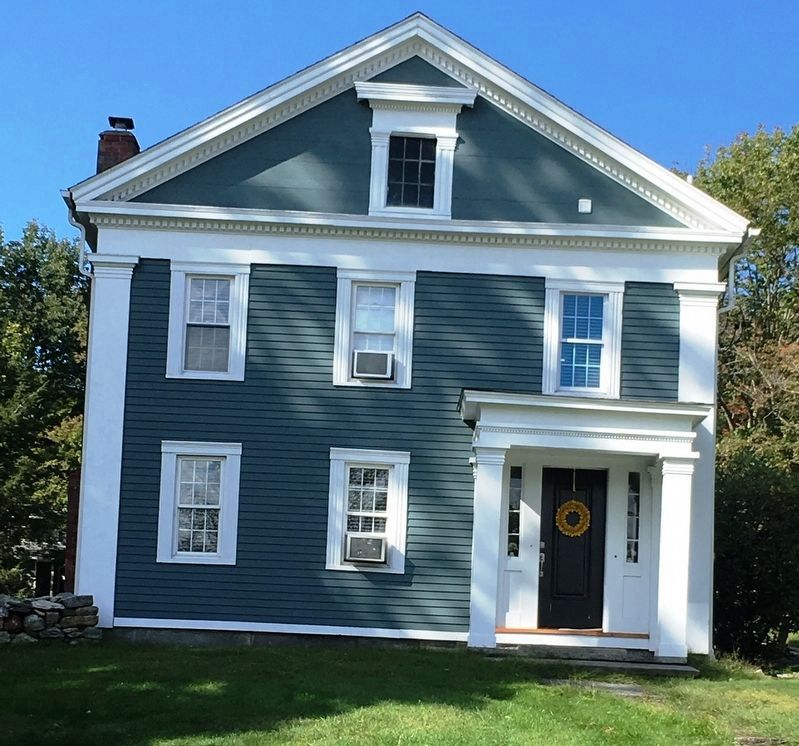 The Storrs House as it appears today. Click for full size. The Storrs House as it appears today image. Click for full size.