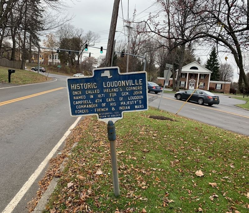 Historic Loudonville Marker image. Click for full size.