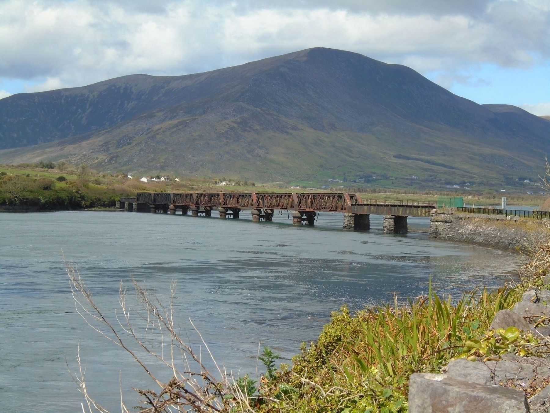 The Railway Bridge Over the River Fertha image. Click for full size.