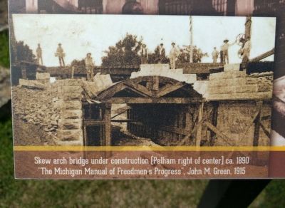 Frederick Pelham: Bridge Engineer Marker - lower left image image. Click for full size.
