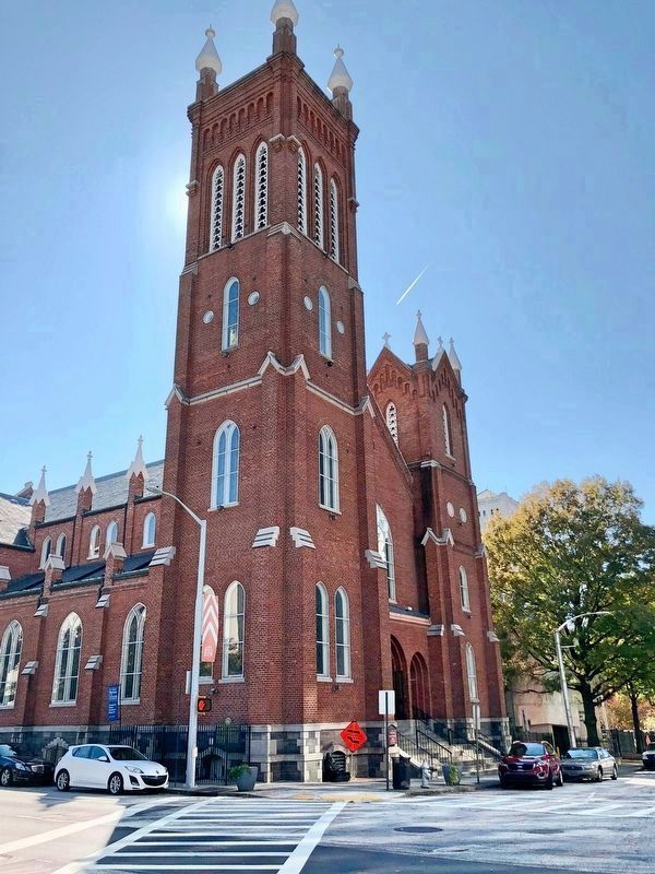 The Immaculate Conception Church, Atlanta's Most Historic Church. image. Click for full size.