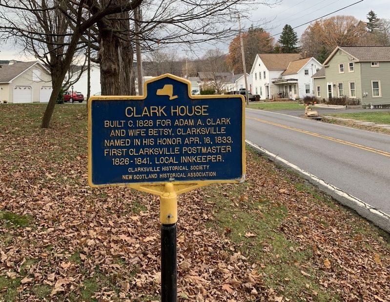 Clark House Marker image. Click for full size.