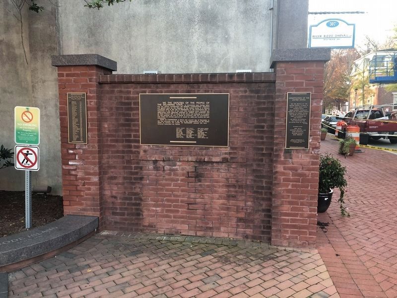 Constitution Park Marker image. Click for full size.