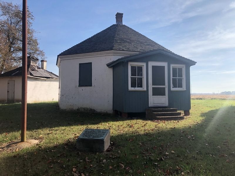 Octagonal School House Marker. Click for full size. Octagonal School House Marker image. Click for full size.